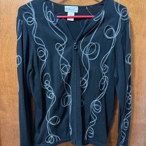 Foxcroft zip up sweater